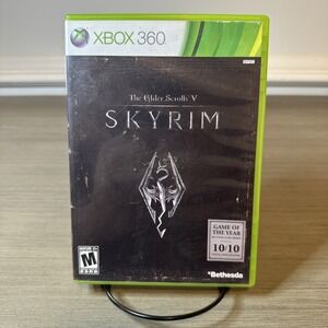 The Elder Scrolls V: Skyrim Xbox 360 (No Manual)